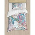 thumbnail image 3 of Ambesonne Mermaid Duvet Cover Set, 3 of 3