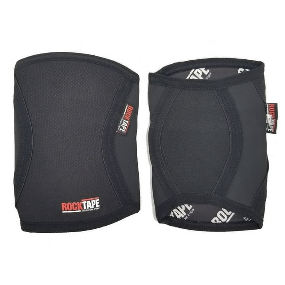 RockTape Assassins Elbow Sleeves 4mm Thick Black Small (2 Sleeves)