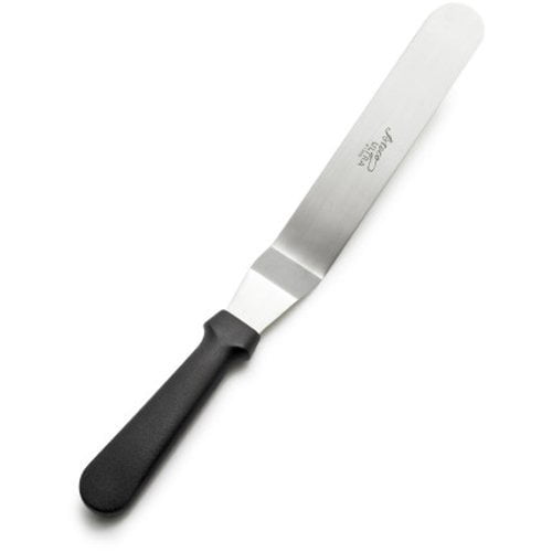Ateco 1305 Ultra Offset Spatula with 4.25 x 0.75 Stainless Steel Blade Silver 