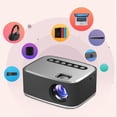 thumbnail image 1 of Mini proyector LED 320x240 píxeles 1080p HDMI USB Audio, 1 of 5