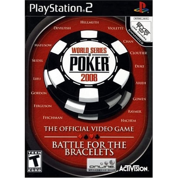 World Series of Poker 2008 - PlayStation 2