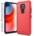 thumbnail image 3 of GSA Brushed Case w/Edge for Moto G Play 2021, XT2093 - Red, 3 of 3