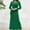 Green Dresses for Women, variant on SMihono Fashion Women's Glitter Long Sleeve Maxi Dress Elegant Scoop Neck Formal Evening Party Wedding Guest Bridesmaid Holiday Gold 8