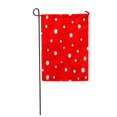 thumbnail image 1 of POGLIP Red Big Polka Dot Graphic Modern Abstract Colorful Small Garden Flag Decorative Flag House Banner 28x40 inch, 1 of 1