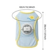 thumbnail image 2 of Dog Cooling Vest With Fan – Breathable Ice Silk Mesh, Rechargeable Air-Conditioned Jacket, Adjustable Summer Outdoor Wear For Small Medium Large Breeds,Pet Clothes, 2 of 3
