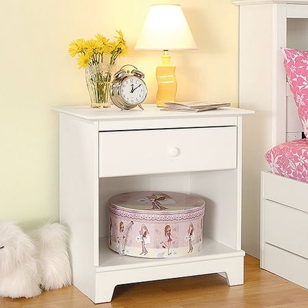 Sauder O'Sullivan Falls Village Nightstand, White