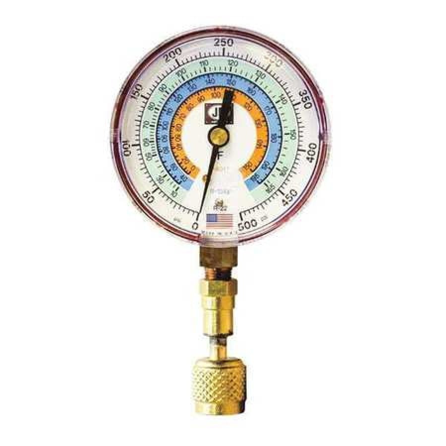 JB INDUSTRIES QCG856 Test Gauge,Red,For R22, R134A, R404A Walmart