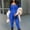 Blue, variant on Ayfxijin Jumpsuits for Women Long Sleeves Solid Color Collar Sports Elastic Pants Romper Pants