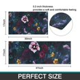 thumbnail image 7 of Pioneer Flower Floral Print Pattern Kitchen Rugs Sets Of 2,Anti Fatigue Kitchen Mat Rugs Non Slip Washable,Decorative Kitchen Floor Mats for Kitchen,Sink,Laundry,17"x30"+17"x47", 7 of 7