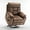 Brown, variant on SYNGAR Electric Lift Recliner Chair with Heat and Massage, Oversized Recliner with Hidden Cup Holder for Living Room, Single Recliner Sofa with 26" Width Seat, Easy Assembly, Light Brown