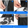 thumbnail image 2 of Shin guards set,Zippered And One Pair Of And Water Resistant Water Resistant Cloth One P Of Cloth L Cover Snow Cover Wraps Snow Boot Mountain Snow Cover And Cloth Qisuo Rookin, 2 of 7