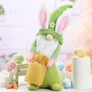 BuleStore Follure Easter Gnomes Bunny Decoration 40cm Dwarf Faceless Doll Plush Rabbit Doll Kids
