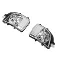 thumbnail image 1 of Side Mirror Indicator Light, 1pair 12V Fadeproof Coating Rearview Mirror Turn  Light 31111814 Durable  For Car, 1 of 8