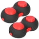 thumbnail image 5 of M Buder Juguete Antiestrés de Dedo para Apretar y Aliviar Ansiedad 2 Piezas, Almohadilla Táctil para Relajación de Niños y Adultos, Regalo Divertido y Juguete de Oficina Portátil (Rojo y Negro), 5 of 9
