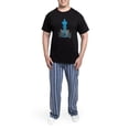 thumbnail image 5 of CafePress - I'm Her King Men's Dark Pajamas - Men's Dark Loose Fit Cotton Pajama Set, 5 of 7