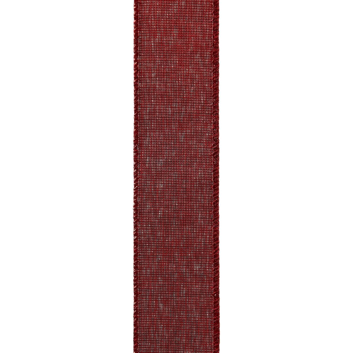 Red Horton Wired Ribbon - Walmart.com