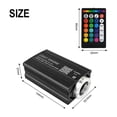 thumbnail image 2 of 1000pcs Fiber Optic Car Home Headliner Star Light Kit Roof Ceiling Lights Remote, 2 of 5