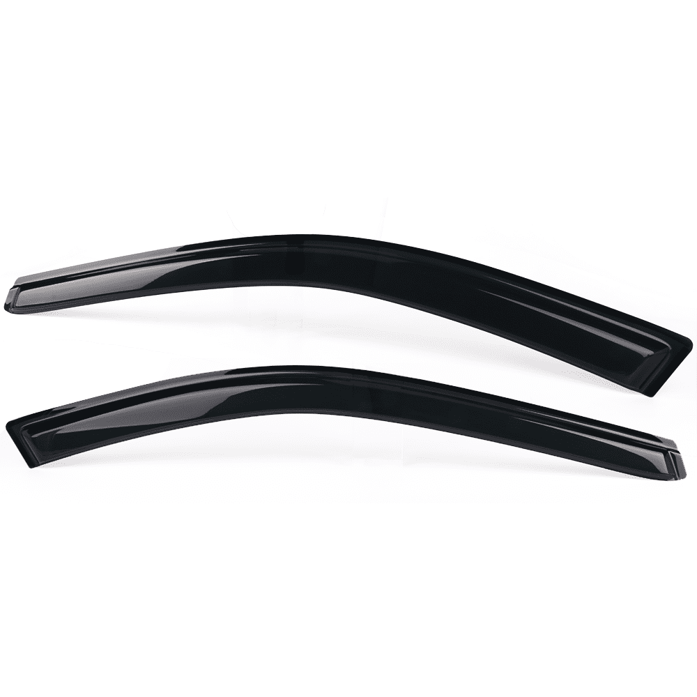 Ikon Motorsports Compatible with 15-17 Toyota Camry Sedan Acrylic Window Visors Vent Windshield Deflector Rain Guard 4Pc Set Outside Mount 2015 2016 2017