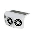 thumbnail image 1 of 1Pcs Solar Power Auto Window Fan Air Vent Cooling Fan Ventilation Cooler Radiator Solar Exhaust Fan With Rubber Stripping Car ,High-Speed Airflow, 1 of 7