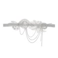 thumbnail image 2 of Tiara de cristal de perlas de boda vintage, corona para el cabello, diadema de novia hecha a mano, piezas de cabeza de perlas nupciales para boda, fiesta de cumpleaños, accesorio para el cabello, 2 of 5