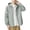 Dark Gray, variant on Annhoo Men Hooded Windbreaker Jacket Lightweight Zip Up Long Sleeve Outerwear with Pockets for Vacation Beach