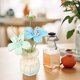 thumbnail image 5 of Handmade Crochet Weng Potted Home Decoration Yarn Weaving Simulated Flower Desktop Bonsai, 5 of 6