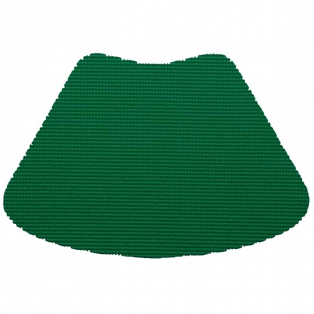 Kraftware 31339 Napperon en Résille à Coins Dz. Vert Chasseur