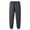Gray, variant on QQAMB Men Winter Warm Pants Mem Classic Wool Thicken Baggy Velour Pants Jogger Fleece Trousers Male Lambswool Warm Sweatpants Black 3XL