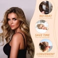 thumbnail image 2 of Fer à Friser Sans Chaleur pour Boucles de Nuit, Bandeau à Rouleau Doux pour Cheveux Longs (Noir), 2 of 4