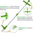 thumbnail image 3 of Stand-Up Weed Remover with Stainless Steel Claws Weed Puller Long Handled Weeding Tools for Garden, 3 of 12