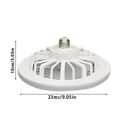 

17.7 Inch E26/E27 Base Small Ceiling Fan With Light And Remote 3 Color Dimmable 3 Fan Speeds Ceiling Fan White battery powered small fan