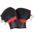 thumbnail image 1 of SUTENGDA 1 Pair Waterproof PU Leather Bike Handlebar Mitts with Drawstring Closure - Ideal for Winter Riding, 1 of 6