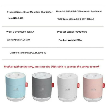 Cool Mist Ultrasonic Humidifier
