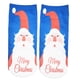 thumbnail image 2 of Calcetines cortos de moda para , calcetín corto de Navidad, transpirable, para niñas, niños y hombres Santa azul, 2 of 3