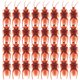 thumbnail image 1 of 100pcs falso cucaracha broma novedad insectos cucarachas de plástico parecen reales para Halloween, 1 of 5