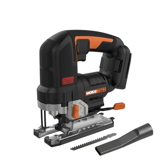 Worx Nitro WX542L.9 20V Power Share Cordless Jigsaw with Brushless Motor (Tool Only)
