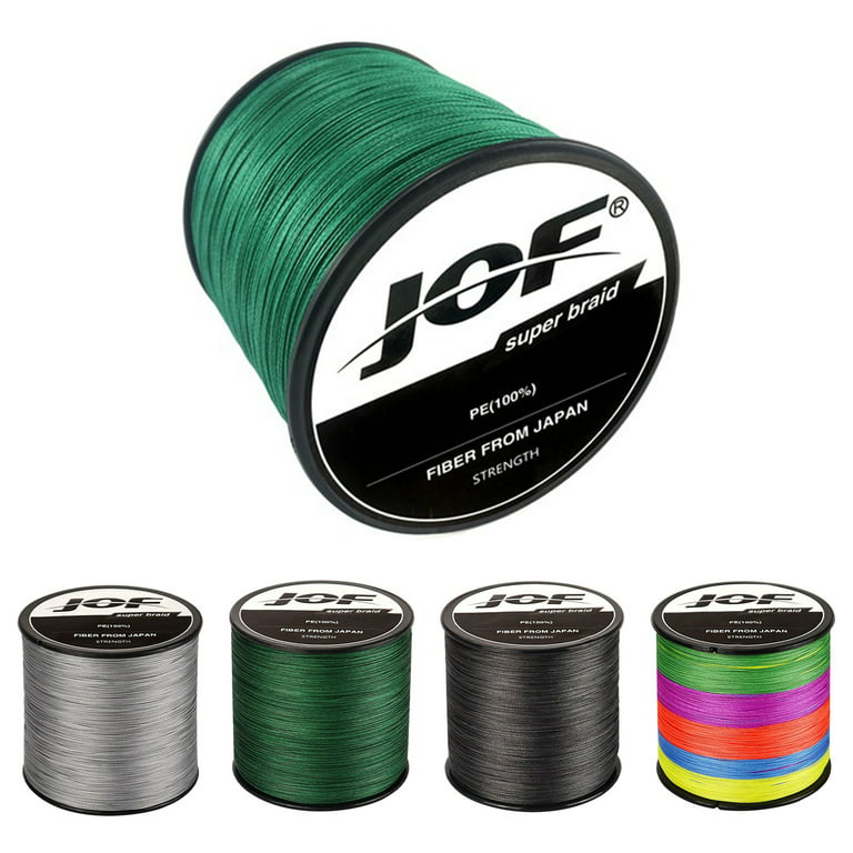 Doolland PE Braided Fishing Line, 20 30 40 50 LB Sensitive Braided Lines,  Abrasion Resistant, Super Performance and Cost-Effective 