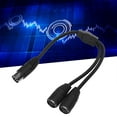 thumbnail image 4 of DIN 8 Pin Male To 2 DIN 8 Pin Female Cable, PVC DIN 8 Pin Splitter Adapter Cable 1.0ft Pure Copper Core Free Bending  For Speaker, 4 of 8