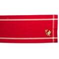 thumbnail image 3 of DII Christmas Embellished Table Runner, Red, Mistletoe Embellishment, 14x72", 3 of 4