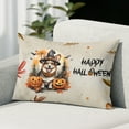 thumbnail image 2 of Happy Halloween Corgi Witches Hat Pumpkin Carving Pillowcase Double Sided Welsh Corgi Dog Lover Gifts Idea Pillow Case Covers - 02019, 2 of 3