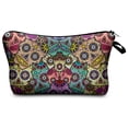 thumbnail image 3 of Trousse de Maquillage pour Femmes Mode Impression Numérique Trousse de Toilette, 3 of 9