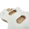 thumbnail image 6 of Mahogany Guitar Body Electric Guitar Flame Maple Veneer Bolt on Style, 6 of 8