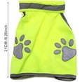 thumbnail image 2 of Chaleco reflectante para perros de primera calidad, chaleco de seguridad más seguro para perros, traje de recuperación, 2 of 5