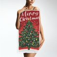 thumbnail image 4 of Merry Christmas From Face Towel Absorbent Hand Towels Bath Sport Gym, 4 of 5