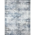 thumbnail image 3 of BERTHMEER 3'x5' Area Rugs Entryway Bedroom Rug,Machine Washable Abstract Distressed Non-Slip Rug for Living Room,Blue&Gray, 3 of 7