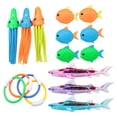 thumbnail image 2 of Juguetes de buceo Zulema Juego de piscina para niñas 16 piezas, 2 of 8