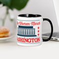 thumbnail image 4 of CafePress - Nasty Women March Mug - 11 oz Ceramic Mug - Novelty Coffee Tea Cup, 4 of 6