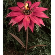 Desert Steel 36 in. Bishop Dahlia Garden Torch