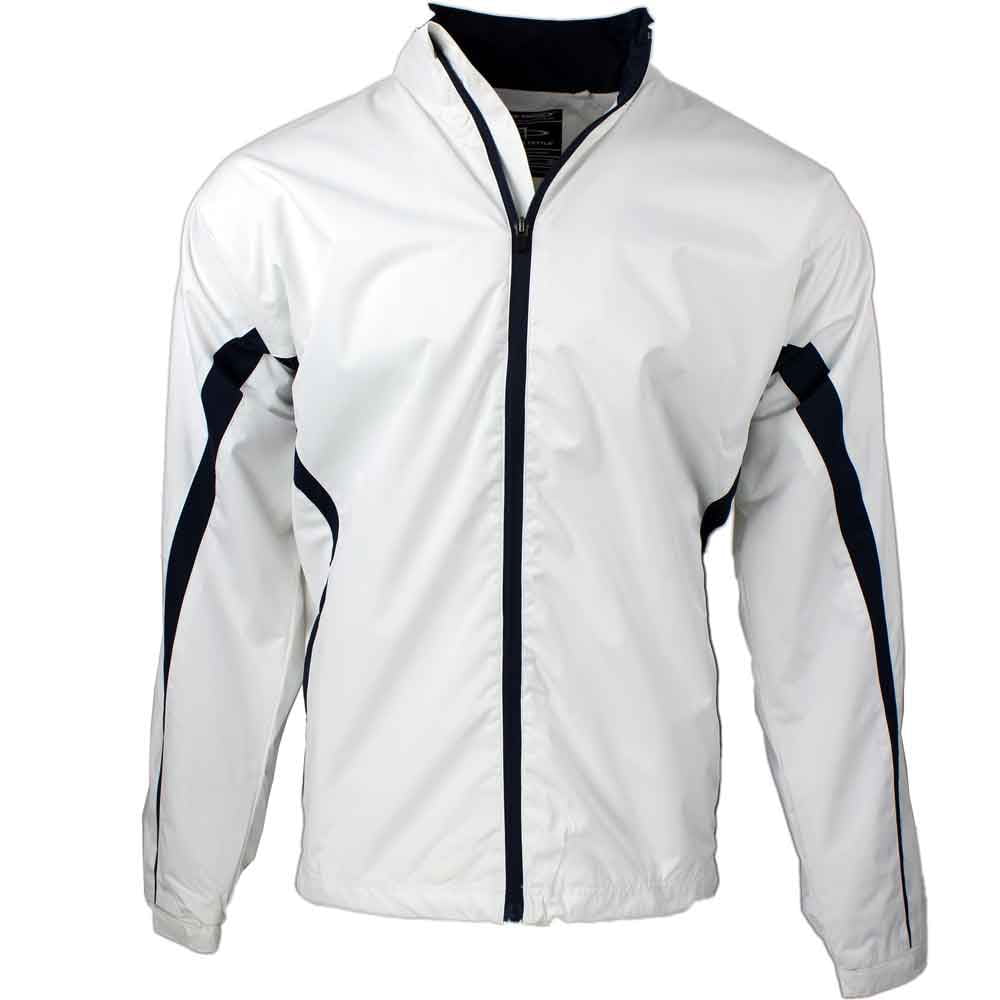 Page & Tuttle Colorblock Full Zip Wind Jacket Mens Athletic Jacket