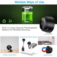 thumbnail image 3 of Inalámbrico Mini WiFi Night Vision Smart Home Security IP Camera Monitor HD 1080P Indoor Home Small Hidden Security Cameras Batería con detección de movimiento/visión nocturna Ormromra FLD-2579, 3 of 7